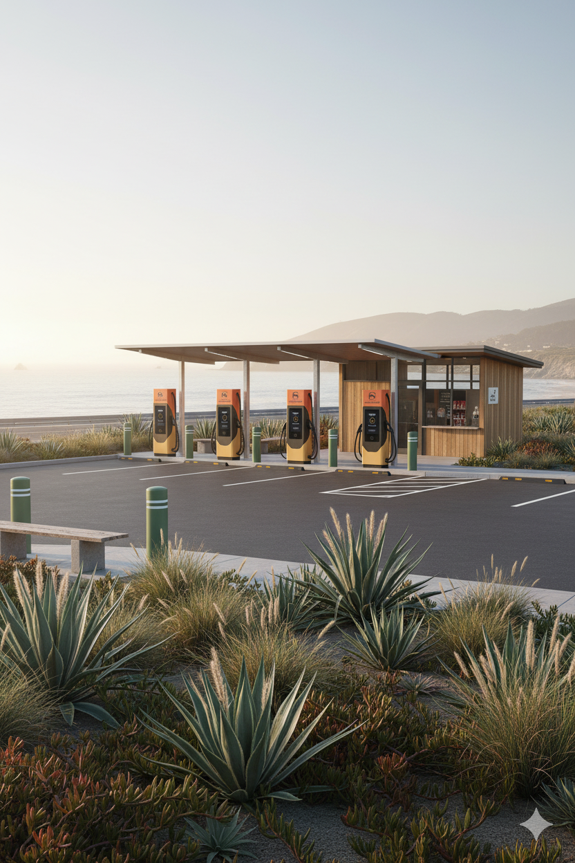 Trailhead exterior detail